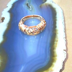 Women Ring, 18k Yellow GP Ring.